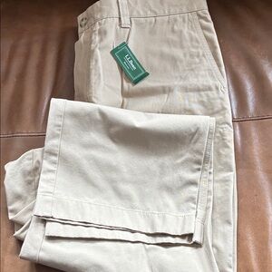 L.L. Bean Men's Khaki Chinos